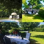 דירה Luxus-landhaus Nordsee, Sommer-pool, Kaminofen, Grosse Terrasse, Grill, 2 Schlafzimmer, Kueche, Bad, Wlan, *