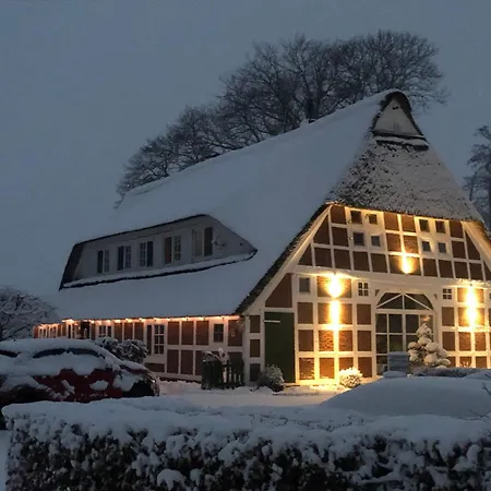 Apartman Kamin Ofen -altes Oste- 2 Schlafzimmer, Terrasse, Grill, Kueche, Bad, Wlan, Nah Am Nordsee *