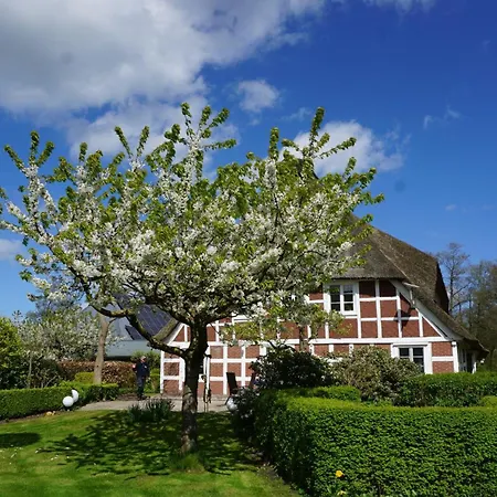 Kamin Ofen Wohnung -Altes Landhaus Oste- 2 Schlafzimmer, Terrasse, Pool, Kueche, Bad,Wlan,Kuehl Im Sommer, Nah Am Nordsee Strand Apartment