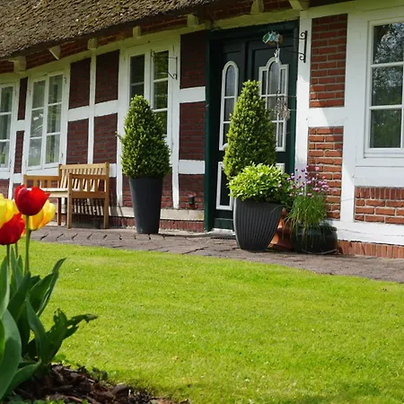 Luxus-landhaus Nordsee, Sommer-pool, Kaminofen, Grosse Terrasse, Grill, 2 Schlafzimmer, Kueche, Bad, Wlan, Appartamento