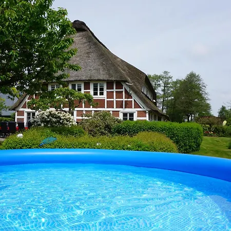 Kamin Ofen -altes Oste- 2 Schlafzimmer, Terrasse, Grill, Kueche, Bad, Wlan, Nah Am Nordsee Appartamento *