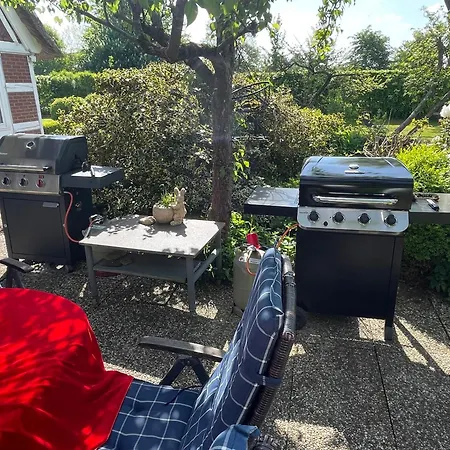 Luxus-landhaus Nordsee, Sommer-pool, Kaminofen, Grosse Terrasse, Grill, 2 Schlafzimmer, Kueche, Bad, Wlan,