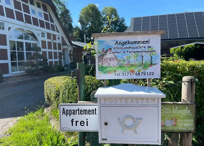 Διαμέρισμα Kamin Ofen -altes Oste- 2 Schlafzimmer, Terrasse, Grill, Kueche, Bad, Wlan, Nah Am Nordsee Hemmoor