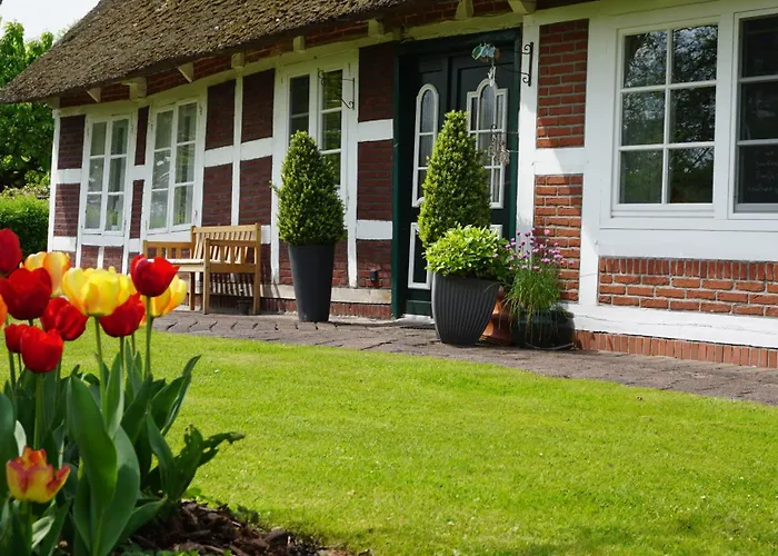 Kamin Ofen -altes Oste- 2 Schlafzimmer, Terrasse, Grill, Kueche, Bad, Wlan, Nah Am Nordsee Διαμέρισμα