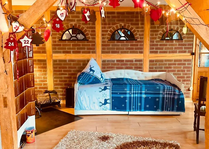 Luxus-Landhaus Nordsee, Sommer-Pool, Kaminofen, Grosse Terrasse, Grill, 2 Schlafzimmer, Kueche, Bad, Wlan, 아파트