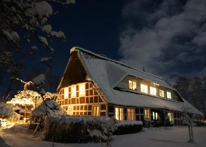 شقة Luxus-landhaus Nordsee, Sommer-pool, Kaminofen, Grosse Terrasse, Grill, 2 Schlafzimmer, Kueche, Bad, Wlan,
