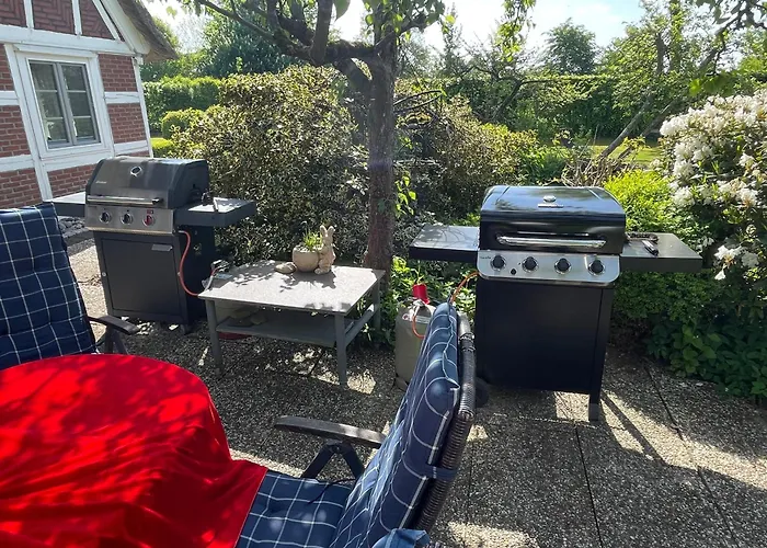 Luxus-landhaus Nordsee, Sommer-pool, Kaminofen, Grosse Terrasse, Grill, 2 Schlafzimmer, Kueche, Bad, Wlan,
