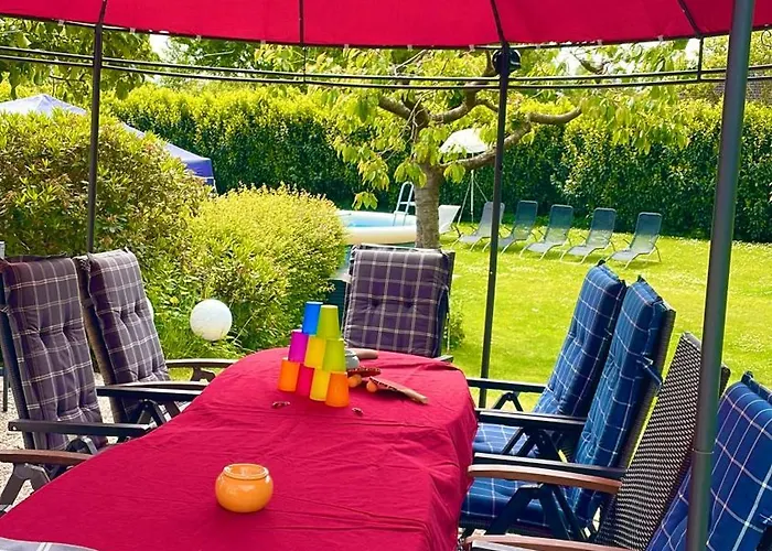 Luxus-landhaus Nordsee, Sommer-pool, Kaminofen, Grosse Terrasse, Grill, 2 Schlafzimmer, Kueche, Bad, Wlan, * Hemmoor
